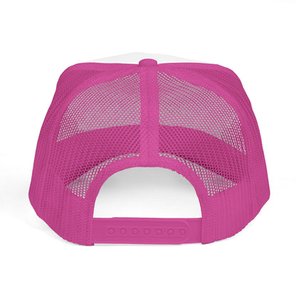 Hello Darlin' Trucker Hat - Retro Pink Script Patch Cap