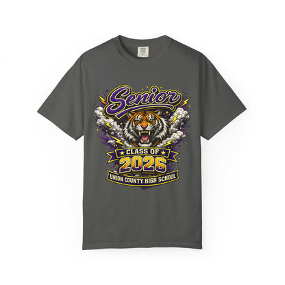 Senior Class of 2026 Tiger T-Shirt — Union County High School Senior Tee