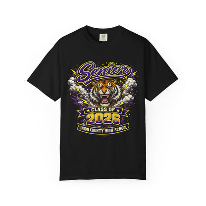 Senior Class of 2026 Tiger T-Shirt — Union County High School Senior Tee