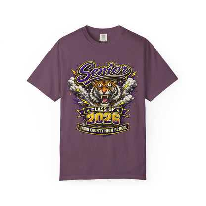 Senior Class of 2026 Tiger T-Shirt — Union County High School Senior Tee