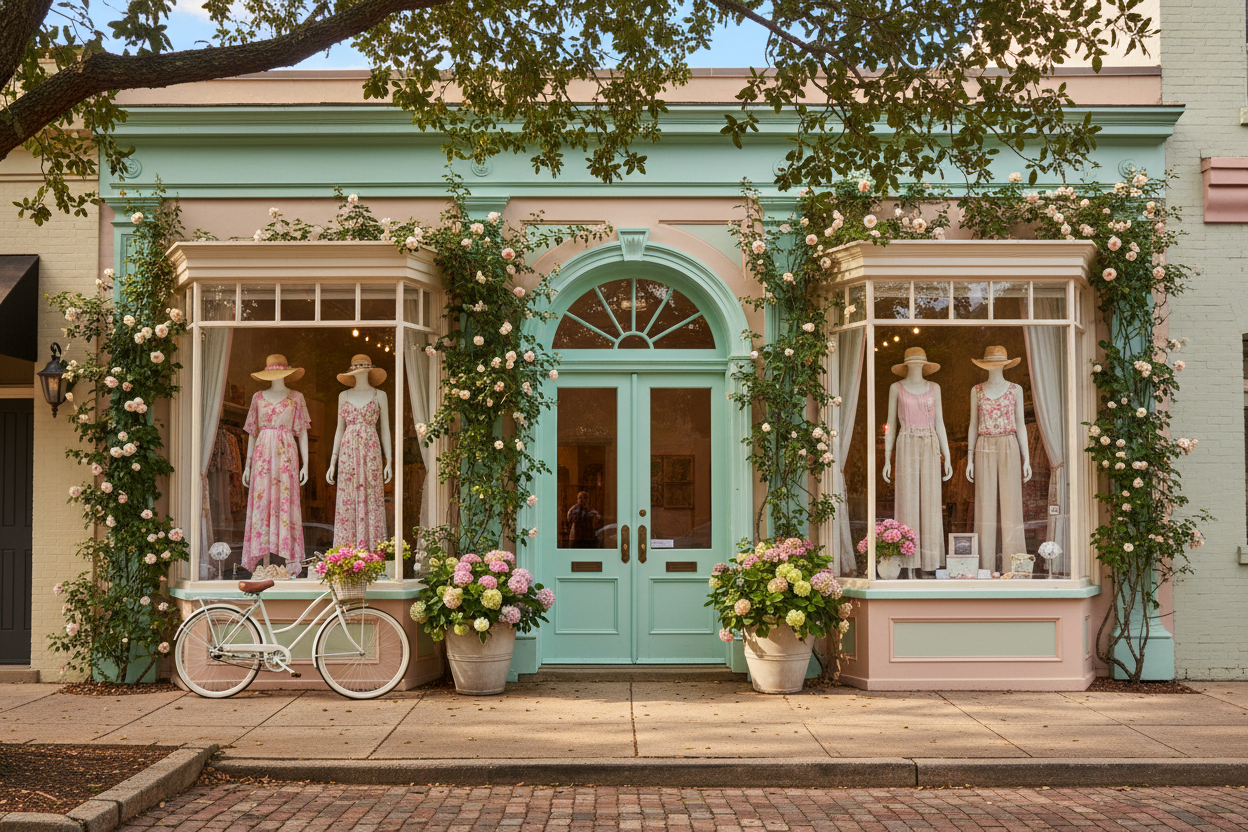 Southern Boutique Storefront No Text